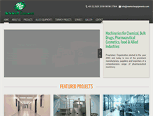 Tablet Screenshot of newtechequipments.com